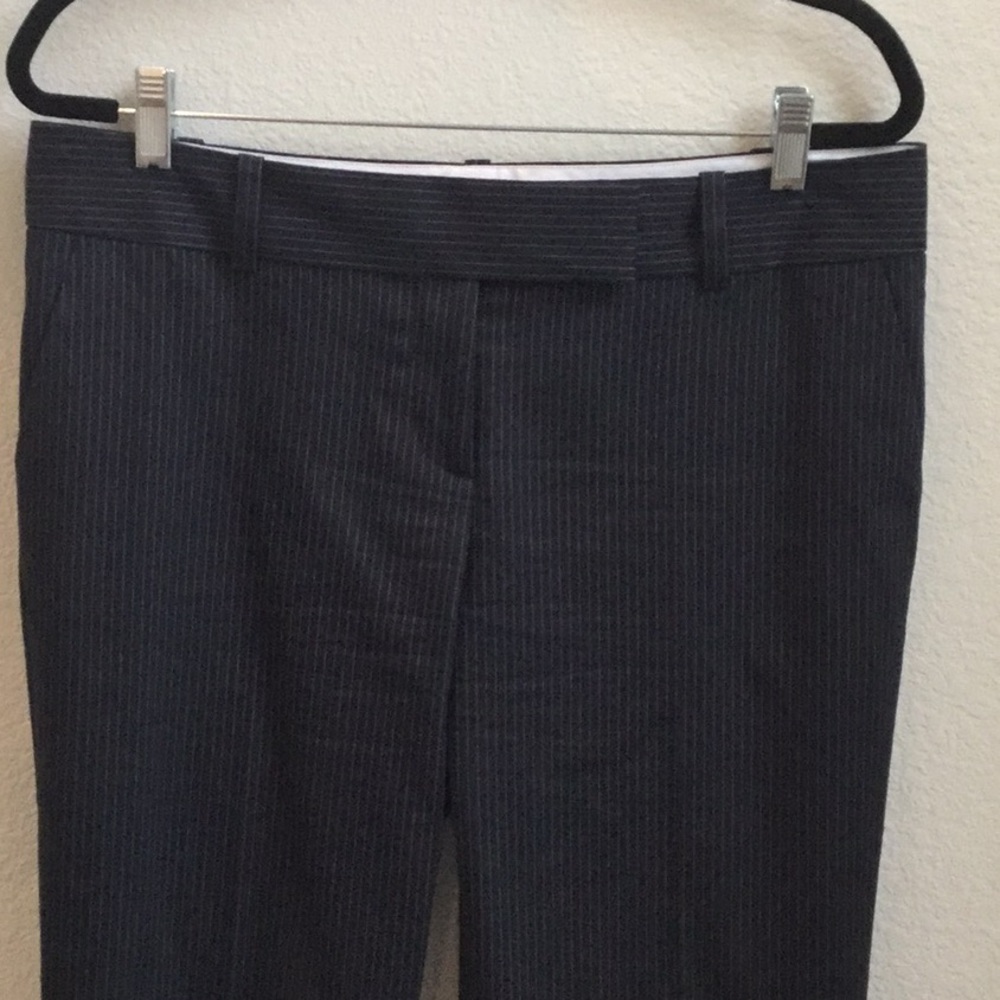 Ann Taylor pinstripe career pants
